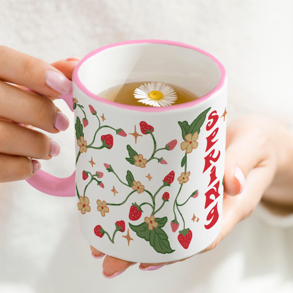 Ανοιξιάτικη Κούπα με Φράουλες