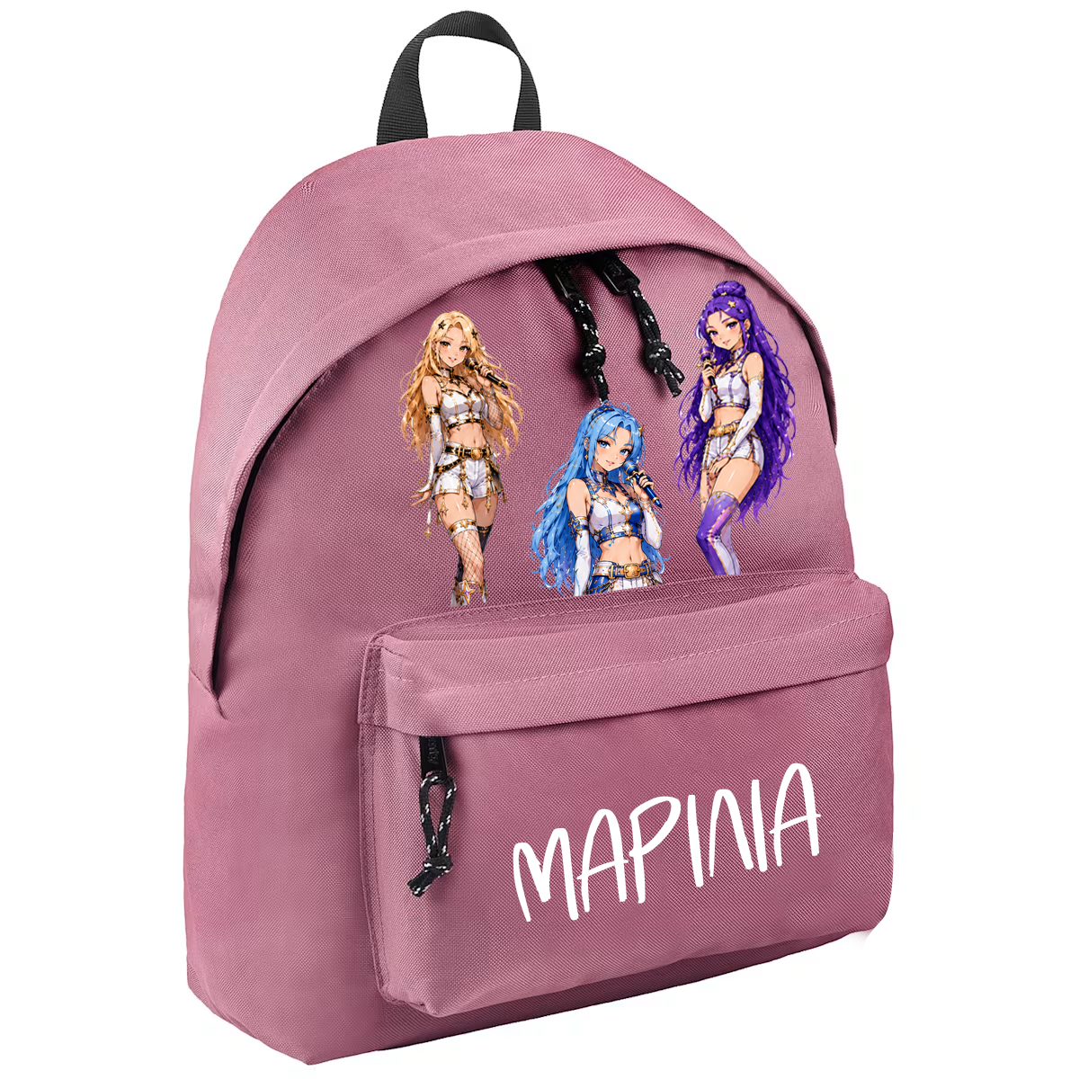 Τσάντα Τύπου Polo Baby Pink με K-Pop Πρωταγωνίστρια & Όνομα Επιλογής