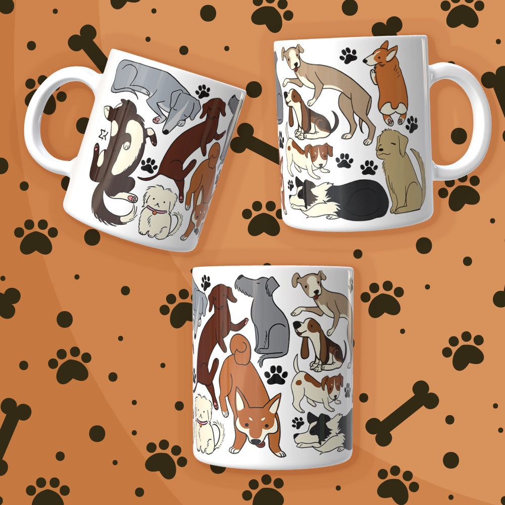 Κούπα με θέμα Σκύλους