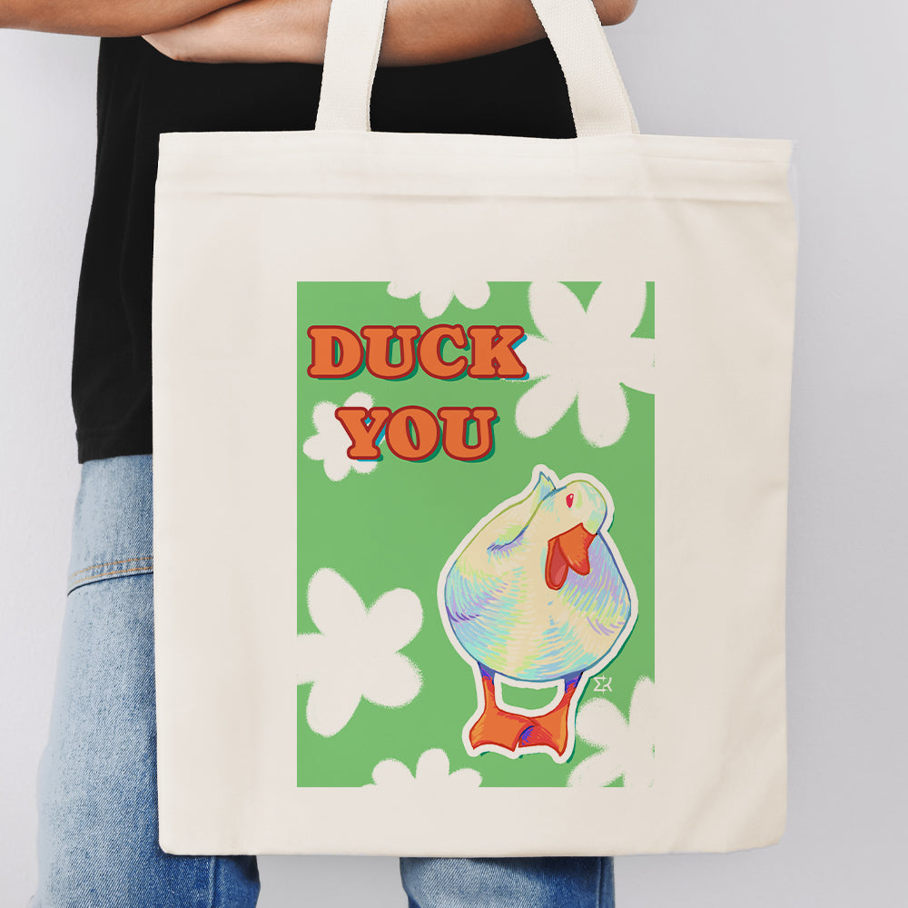 Οικολογική Τσάντα "Duck You"