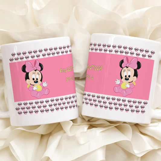 🍼 Κούπα Βάπτισης Baby Minnie – Για το πιο γλυκό κοριτσάκι! 🎀