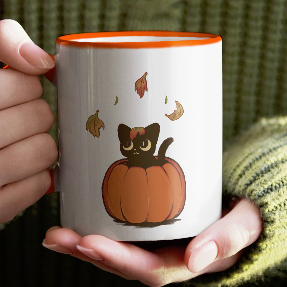 Κούπα Pumpkin Cat