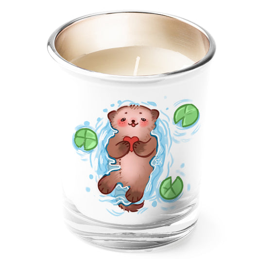 Κερί ως Μπομπονιέρα με Ενυδρίδα